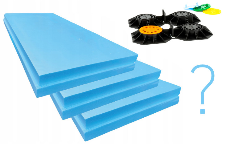 Czy można układać wsporniki RENOPLAST Smart/Renopad na płytach izolacyjnych EPS lub XPS?