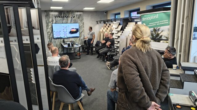Prezentacja rozwiązań firmy Renoplast prowadzona przez Pana Piotra