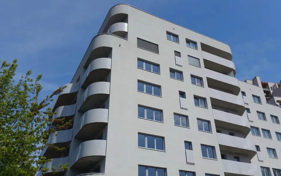 Realizacja Renoplast system Basic k20 balkon łukowy